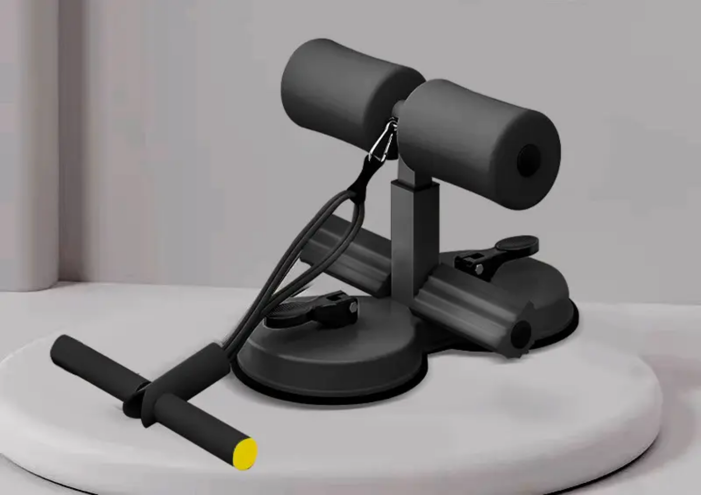 Suporte para Exercícios Abdominais com Ventosa Dupla