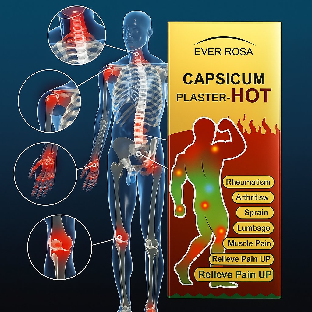 PLASTER-HOT | Elimina as dores no corpo em minutos